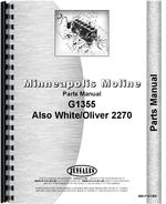 Parts Manual for Minneapolis Moline G1355 Tractor