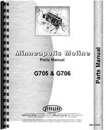 Parts Manual for Minneapolis Moline G706 Tractor