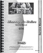 Service Manual for Minneapolis Moline GTA Tractor