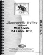 Parts Manual for Minneapolis Moline M602 Tractor
