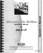 Operators Manual for Minneapolis Moline UTC Tractor