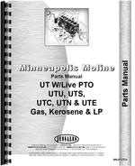 Parts Manual for Minneapolis Moline UTC Tractor