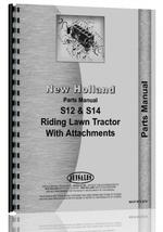 Parts Manual for New Holland S12 Lawn & Garden Tractor