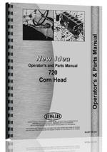 Operators & Parts Manual for New Idea 720 Corn Head