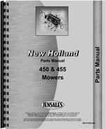 Parts Manual for New Holland 450 Sickle Bar Mower