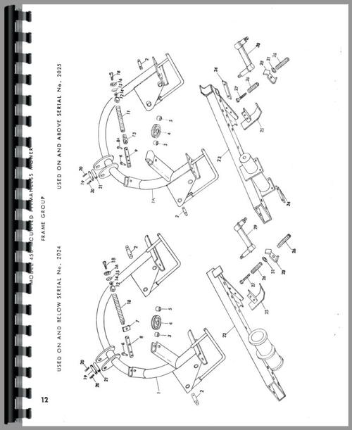 New Holland 455 Sickle Bar Mower Parts Manual