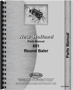 Parts Manual for New Holland 851 Baler