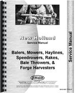 Service Manual for New Holland All Forage Tools