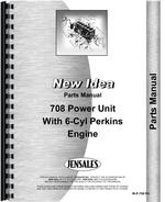Parts Manual for New Idea 708 Power Unit