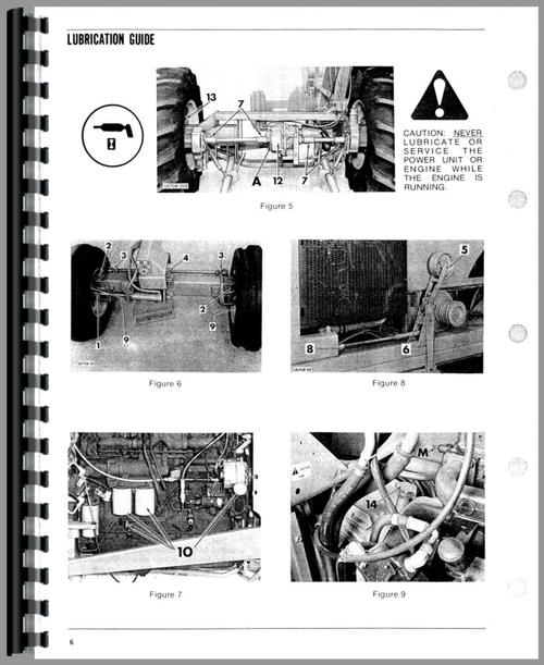 Operators Manual for New Idea 709 Power Unit    Sample Page From Manual