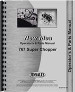 Operators & Parts Manual for New Idea 767 Super Chopper