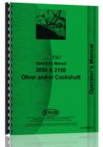 Operators Manual for Oliver 2150 Tractor