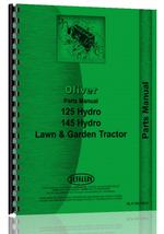 Parts Manual for Oliver 125 Lawn & Garden Tractor