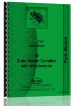 Parts Manual for Oliver 30 Combine