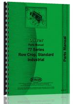 Parts Manual for Oliver 770 Tractor