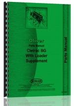 Parts Manual for Oliver BG Cletrac Crawler