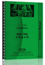 Service Manual for Oliver 2-78 Tractor