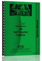 Service Manual for Oliver 525 Combine
