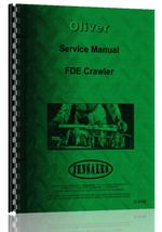 Service Manual for Oliver FDE Cletrac Crawler