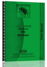 Parts Manual for Owatonna 590 Roll Baler