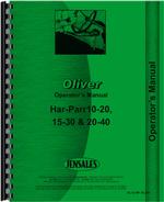 Operators Manual for Oliver (Hart Parr) Hart Parr 15-30 Tractor