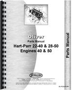 Parts Manual for Oliver (Hart Parr) Hart Parr 28-50 Tractor