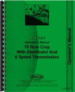 Operators Manual for Oliver (Hart Parr) Hart Parr 70 Tractor
