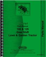 Parts Manual for Oliver 125 Lawn & Garden Tractor