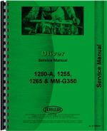 Service Manual for Oliver 1255 Tractor