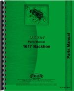 Parts Manual for Oliver 1650 Backhoe Attachment
