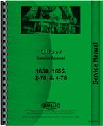 Service Manual for Oliver 1650 Tractor