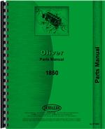 Parts Manual for Oliver 1850 Tractor