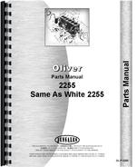 Parts Manual for Oliver 2255 Tractor