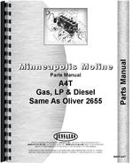 Parts Manual for Oliver 2655 Tractor