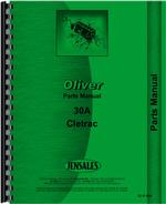 Parts Manual for Oliver 30A Cletrac Crawler