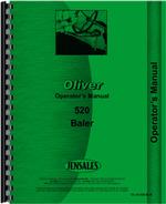 Operators Manual for Oliver 520 Baler