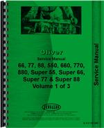 Service Manual for Oliver 550 Tractor
