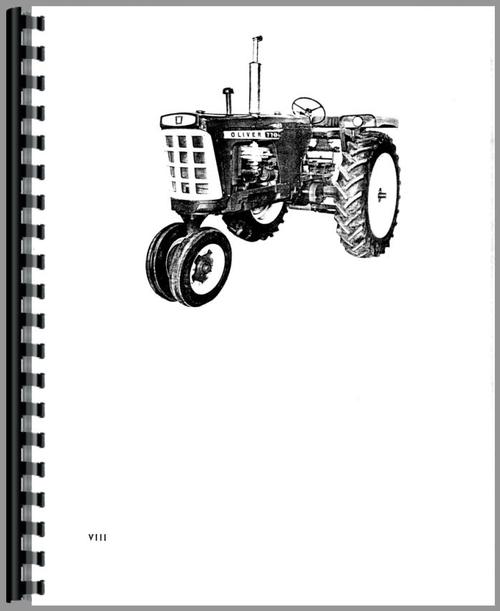 Operators Manual for Oliver 770 Tractor Sample Page From Manual