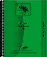 Parts Manual for Oliver 80 Tractor
