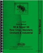 Parts Manual for Oliver 88 Tractor