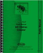 Parts Manual for Oliver AD Cletrac Crawler