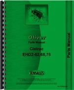 Parts Manual for Oliver EHD2-68 Cletrac Crawler