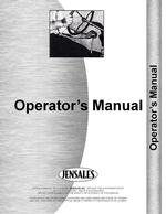 Operators Manual for International Harvester A Tractor Special Attachments