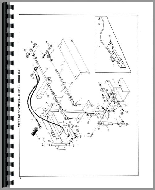 Parts Manual for Owatonna 330 Skid Steer Loader Sample Page From Manual