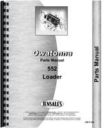 Parts Manual for Owatonna 552 Skid Steer Loader