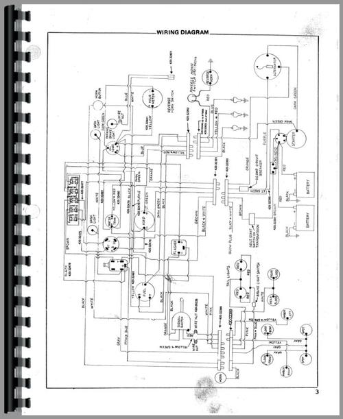 Parts Manual for Owatonna 880 Skid Steer Loader Sample Page From Manual