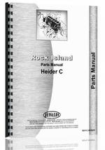 Parts Manual for Rock Island C Tractor