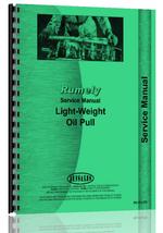 Service Manual for Rumely all Light Weight Tractors