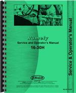 Service & Operators Manual for Rumely 16-30-H Oil Pull Tractor