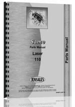 Parts Manual for Same Laser 110 Tractor